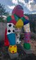 Preview: Gorilla Polygonal, Pop-Art, ca. 130 cm *NUR SELBSTABHOLUNG*